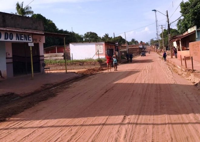 Ruas da Grande Área do Santarenzinho recebem melhorias