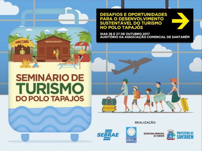 Santarém sediará o Seminário de Turismo do Polo Tapajós