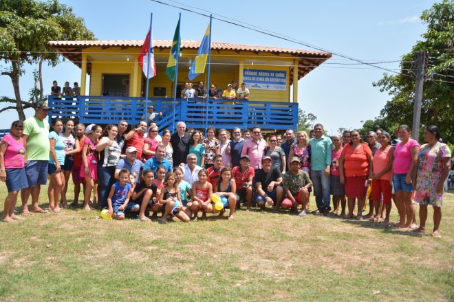 Prefeitura inaugura Unidade de Saúde que beneficia a Região do Aritapera