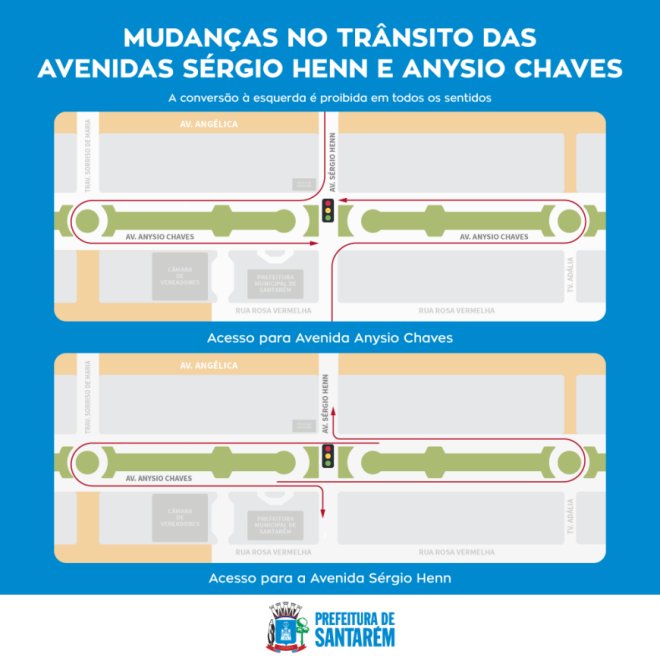 SMT realiza mudanças em tempo de sinal e conversões na Avenida Sérgio Henn