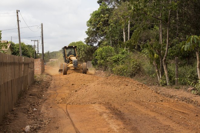 Ruas do distrito de Boa Esperança são recuperadas