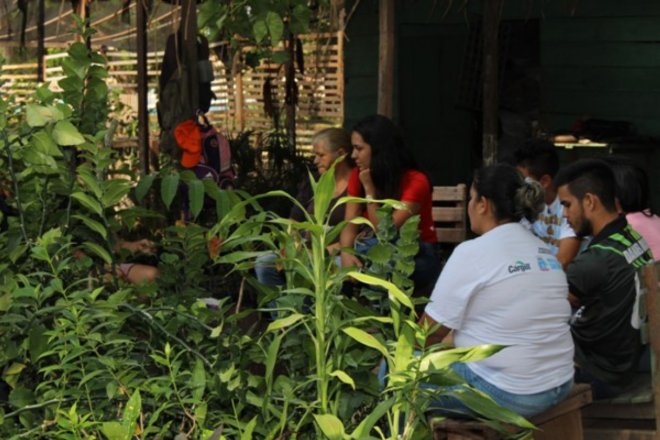 Curso de produção de adubo e mudas é realizado durante o 10º Salão do Livro