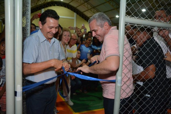 Prefeitura inaugura ginásio poliesportivo da Escola São José Operário