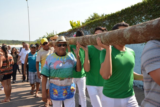 "Çairé-Festa e Fé" em Alter do Chão inicia com aproximadamente 3 mil pessoas