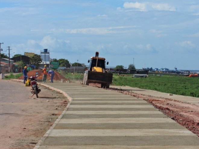 Obras de urbanização no bairro Uruará estão em fase final