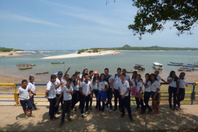 Projeto Turismo na escola leva alunos do planalto santareno para conhecer a festa do Çairé