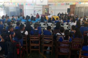 Escola Brigadeiro Eduardo Gomes recebe ações do projeto "Conquistando a Liberdade"