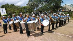 Escola Sagrada Família estreia no Festival de Bandas e Fanfarras com homenagem ao Pará