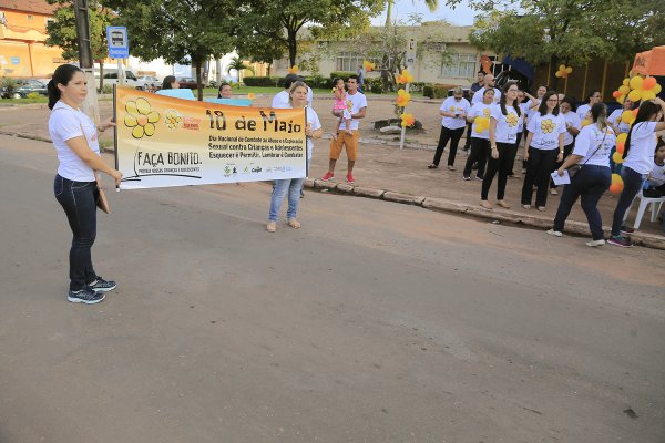 Blitz e caminhada marcam Dia 'D' de enfrentamento ao abuso e a exploração sexual infantil