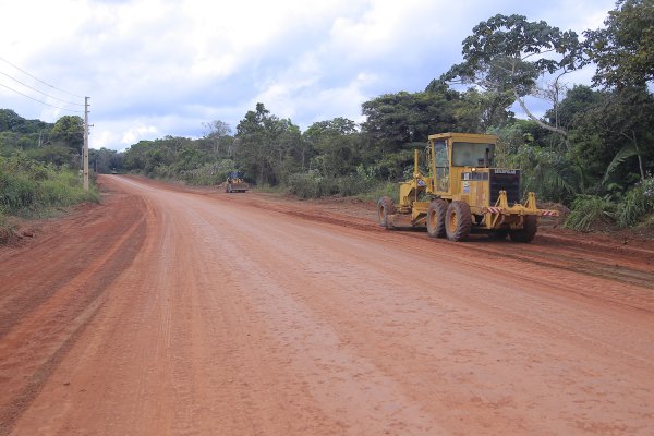 Obras na vicinal que interliga Alter do Chão a Pindobal são retomadas