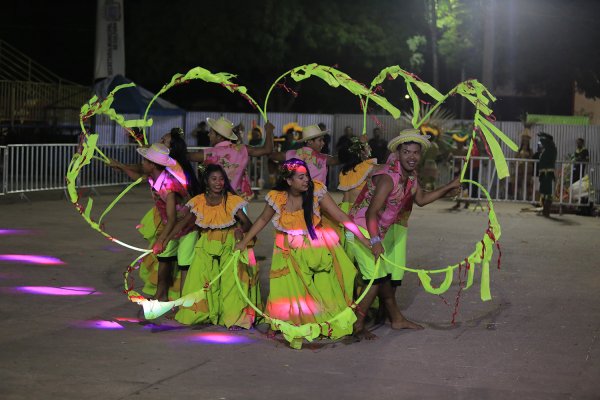 Quadrilha tradicional é avaliada na primeira apuração do 44º Festival Folclórico