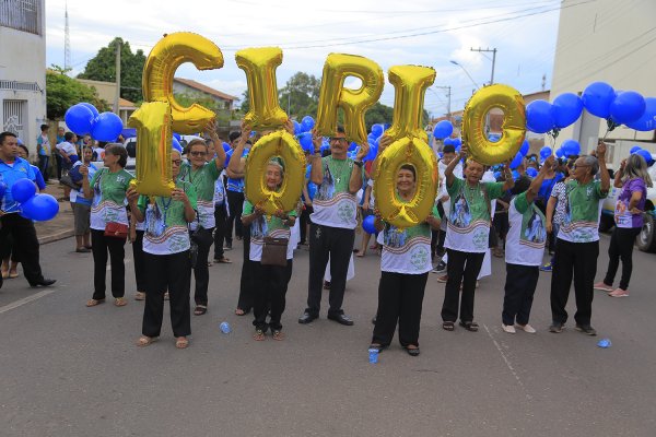 Idosos da Assistência Social homenageiam Nossa Senhora da Conceição em 11ª Caminhada Sempre Jovem