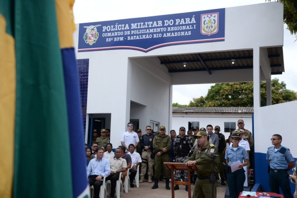 Santarém recebe 35º Batalhão de Polícia Militar no bairro Livramento