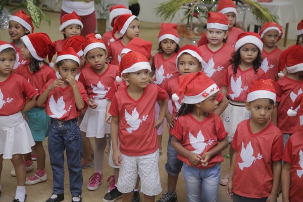 Crianças da UMEI do Residencial Salvação apresentam Auto de Natal