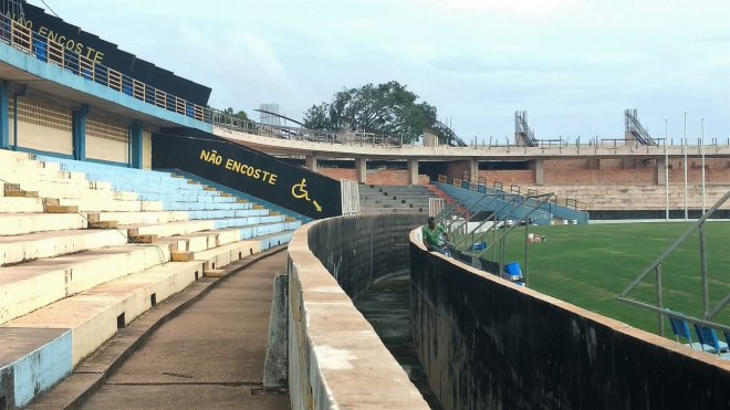 Prefeitura faz adequações no estádio para acomodar torcidas nos jogos do Parazão e Série D