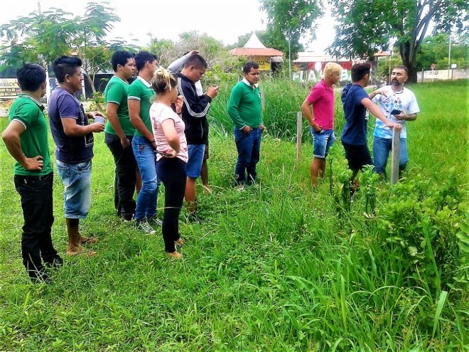 Alunos participam de curso de informática básica aplicada à agropecuária