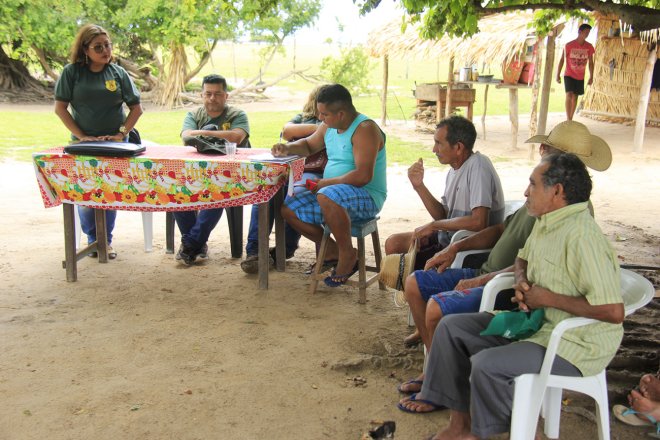 População de Araparí é ouvida para o combate à pesca predatória