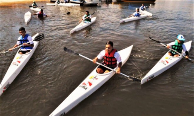 Últimos dias para inscrições ao curso de canoagem do projeto 'Pará Aquático'