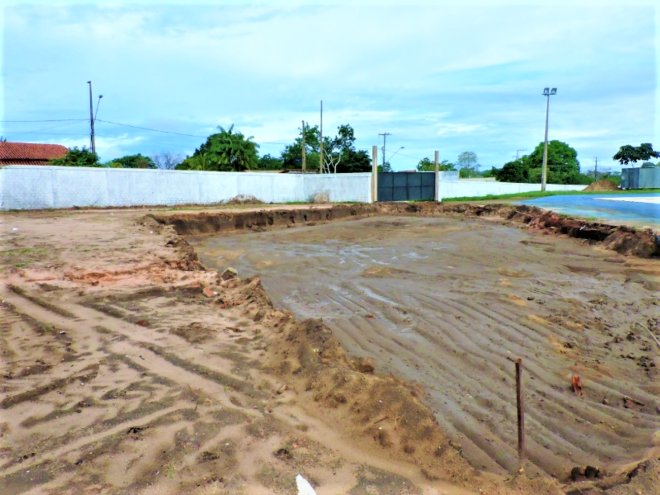 Obras da Praça do Çairé em Alter do Chão são retomadas