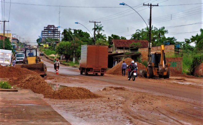 Equipes de limpeza intensificam os serviços nas vias de Santarém