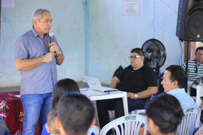 7ª reunião de trabalho com prefeito Nélio Aguiar é realizada na Região Eixo Forte