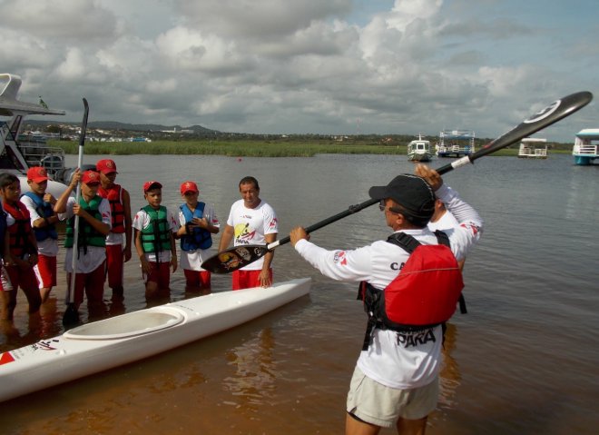 Iniciadas atividades do Pará Aquático em Santarém