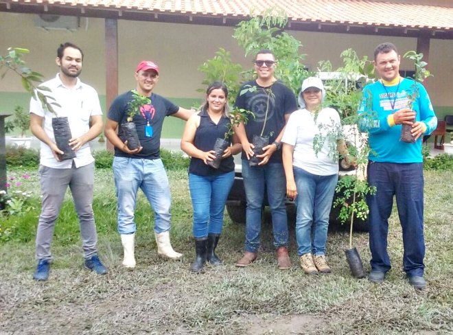 Parque da Cidade recebe doação de mudas da Fazenda Experimental da Ufopa