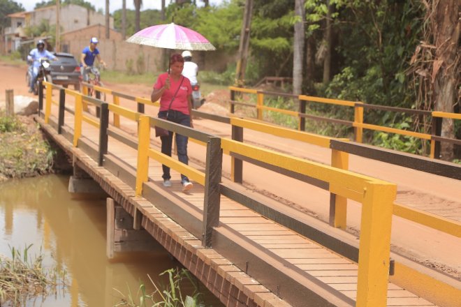 Prefeitura de Santarém finaliza Ponte do Jutaí e executa obras pontuais