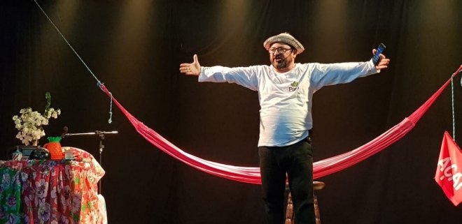 XI Salão do Livro: artista Epaminondas Gustavo repete o sucesso de público