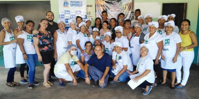 Curso de manipulação de alimentos resgata e elabora novas receitas na Comunidade Irurama