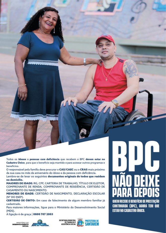 Cas/Caec amplia atendimentos para atingir meta do BPC