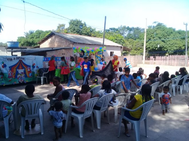 Atendidos pela Casa de Acolhimento de Santarém participam de atividade alusiva ao Dia das Crianças