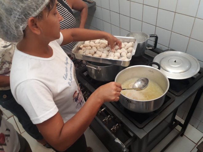 Usuárias do Cras Urumari participam de oficina de geração de renda