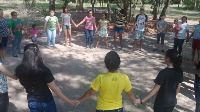 Igreja proporciona atividades de lazer para usuários da Casa de Acolhimento Reviver