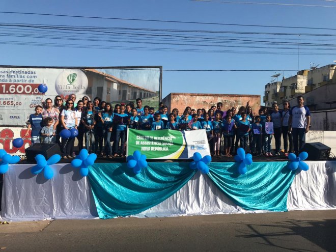 Fé e emoção marcam apresentação de crianças e adolescentes do Cras Nova República no Círio Mirim