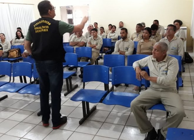 Curso capacita agentes de endemias e fiscais da vigilância sanitária em prevenção a saúde pública