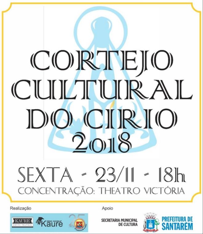 Prefeitura de Santarém apoia Cortejo Cultural do Círio 2018