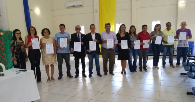 Empossados representantes do Conselho Municipal dos Direitos da Pessoa Idosa