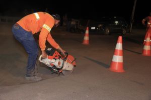 Prefeitura inicia serviços de recapeamento em trecho da Avenida Tapajós