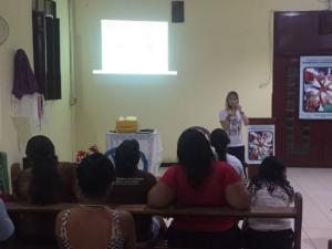 Centro Maria do Pará leva palestra a Igreja sobre Violência Doméstica na Comunidade