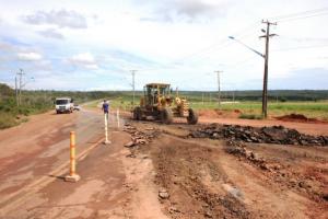 Obras no trânsito da Fernando Guilhon recebem atenção do Governo Municipal