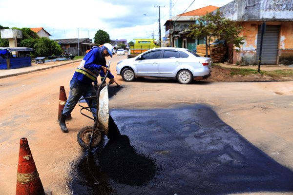 Prefeitura intensifica serviços de infraestrutura mesmo com aumento do volume de chuvas