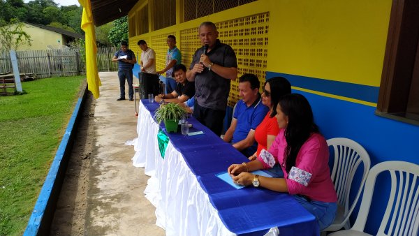 Prefeitura de Santarém revitaliza escola da comunidade Igarapé-Açu do Ituqui
