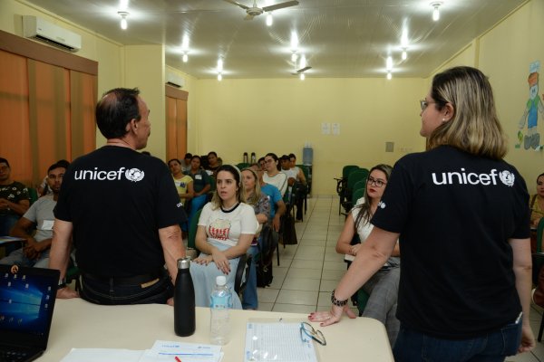 Unicef realiza capacitação sobre Alimentação e Nutrição até os 2 anos de idade