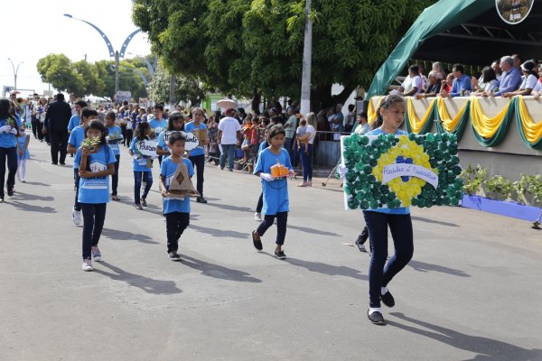 Escolas abraçam o meio ambiente e emocionam o público no 1º dia de desfiles da Semana da Pátria 2019