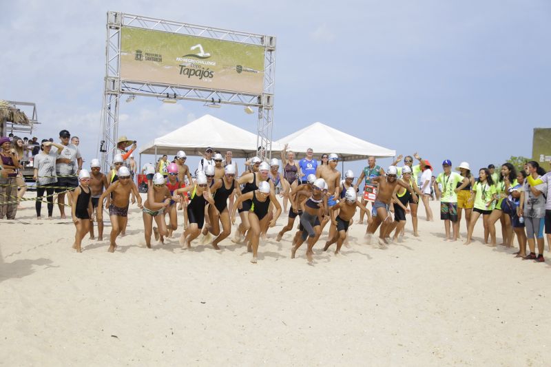 Em Alter do Chão, mais de 100 atletas disputam a etapa Tapajós do Rio Negro Challenge