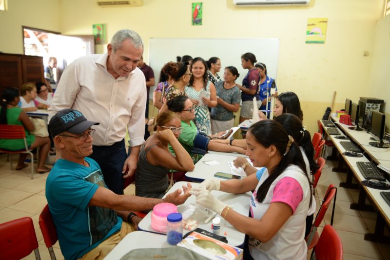Moradores do Área Verde recebem serviços de saúde e cidadania do 'Prefeitura nos Bairros'