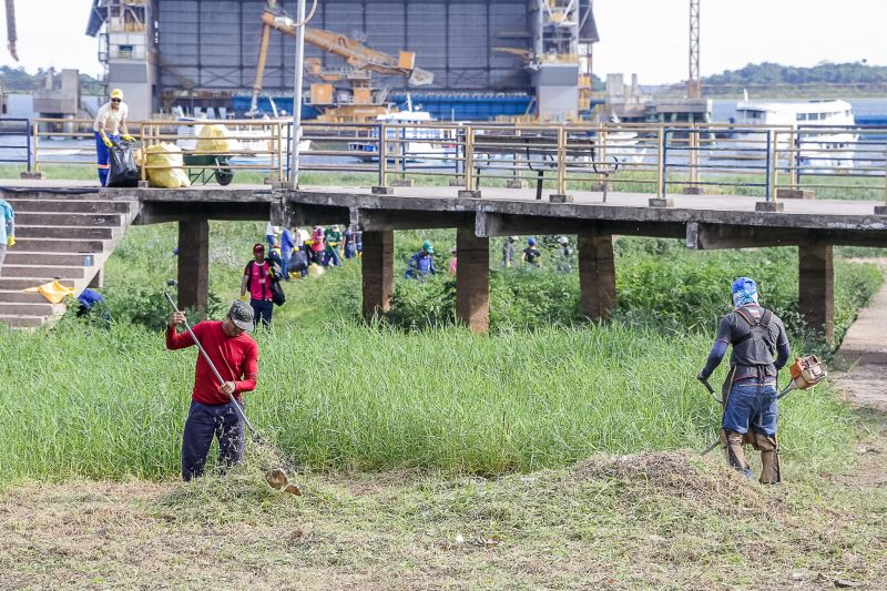 Quase 15 toneladas de lixo são retiradas em volta do Bosque da Vera Paz em ação da Prefeitura, Cargill e voluntários