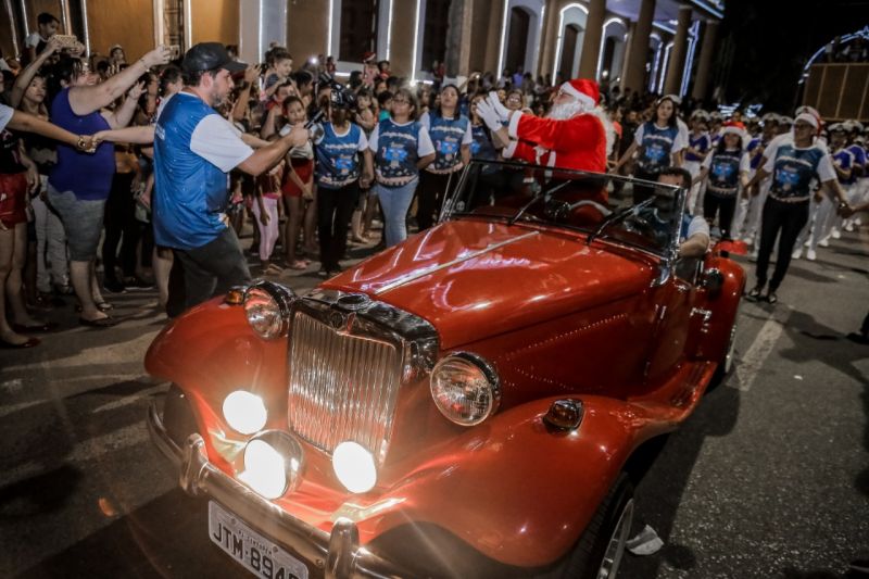 Natal chega em Santarém e encanta todas as idades na Orla da cidade