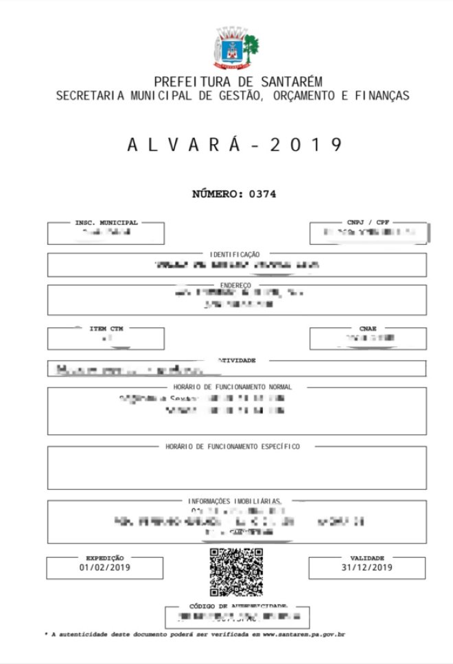 Prefeitura de Santarém disponibiliza consulta e impressão online de alvará e envio por e-mail